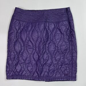 Sierra Design Purple Quilted Mini Skirt Size XS